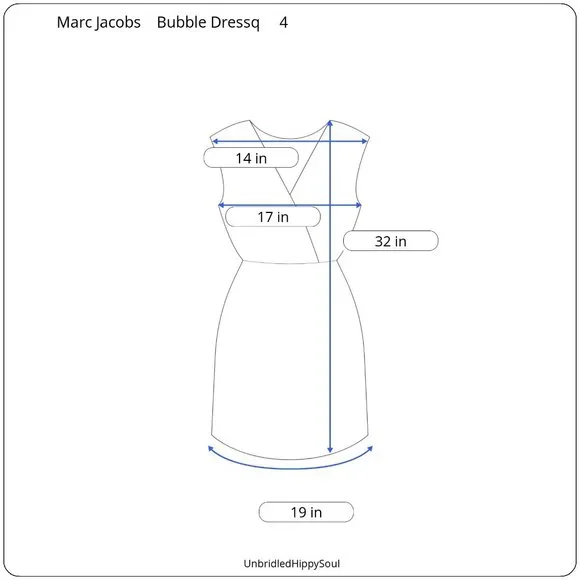 Marc Jacobs 100% Silk Bubble Drape Mini Dress Embellished Size 4 - Picture 16 of 16